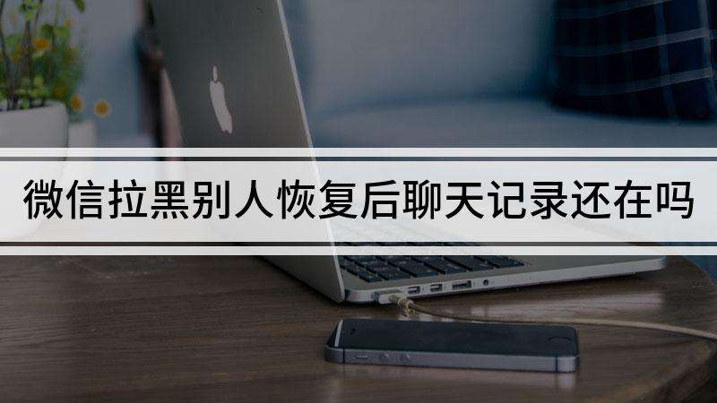 关于微信被拉黑了怎么查询聊天记录的信息