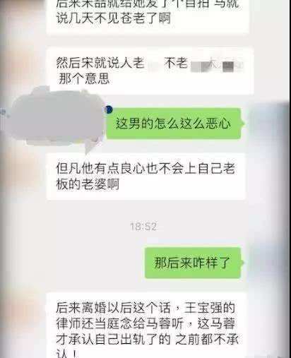 王宝强手机聊天记录(王宝强老婆微信聊天记录)