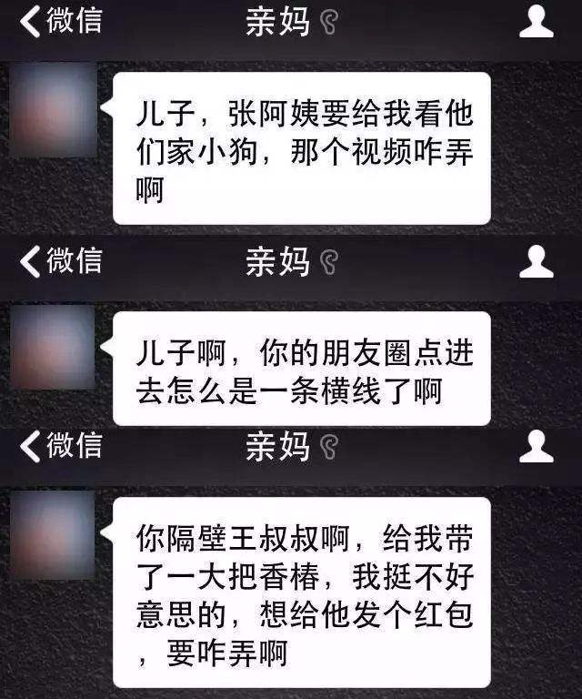 父母认可的聊天记录(与父母的微信聊天记录)