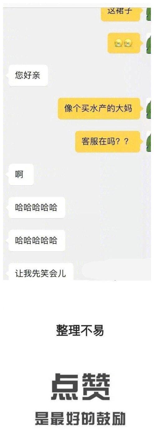 与客服聊天记录搞笑(与客服搞笑聊天记录高清)