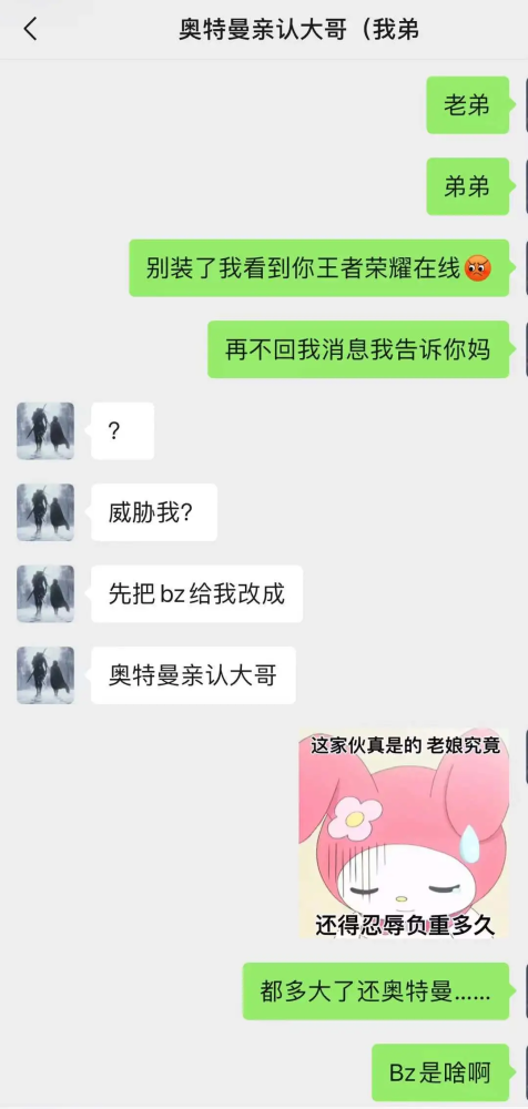 弟弟和女朋友聊天记录(女朋友看我和兄弟的聊天记录)