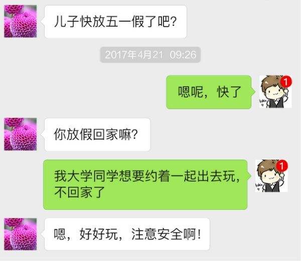 过年回家老婆被爱的聊天记录的简单介绍