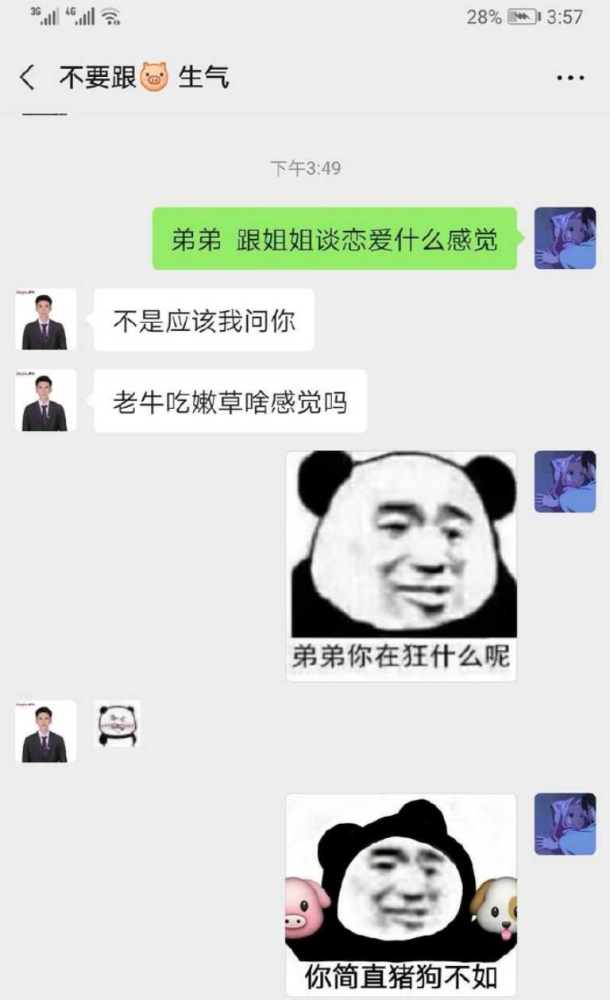 直男聊天记录猎杀时刻(直男聊天连续发问的记录)