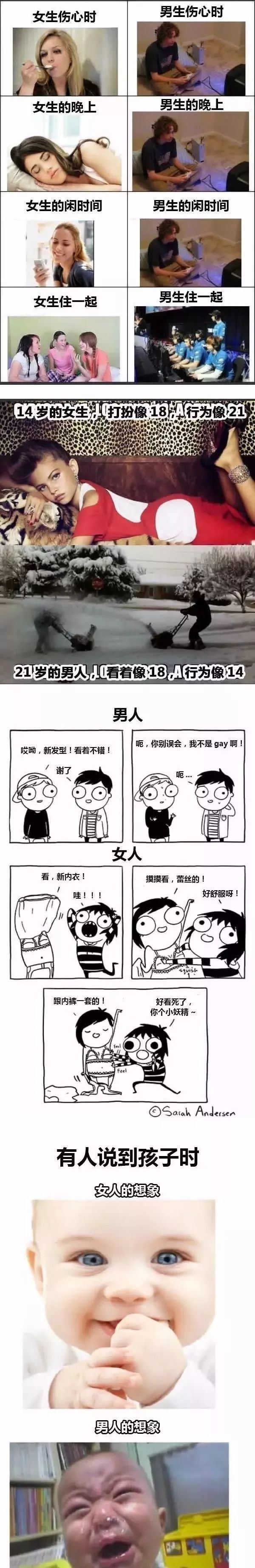 男女思维差异聊天记录(男女思维差异聊天记录怎么看)