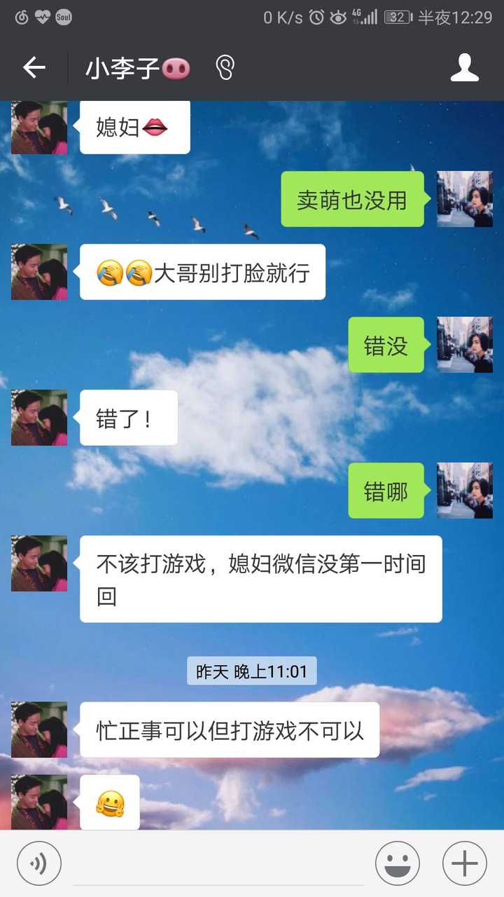 网恋网友聊天记录(网恋聊天记录)