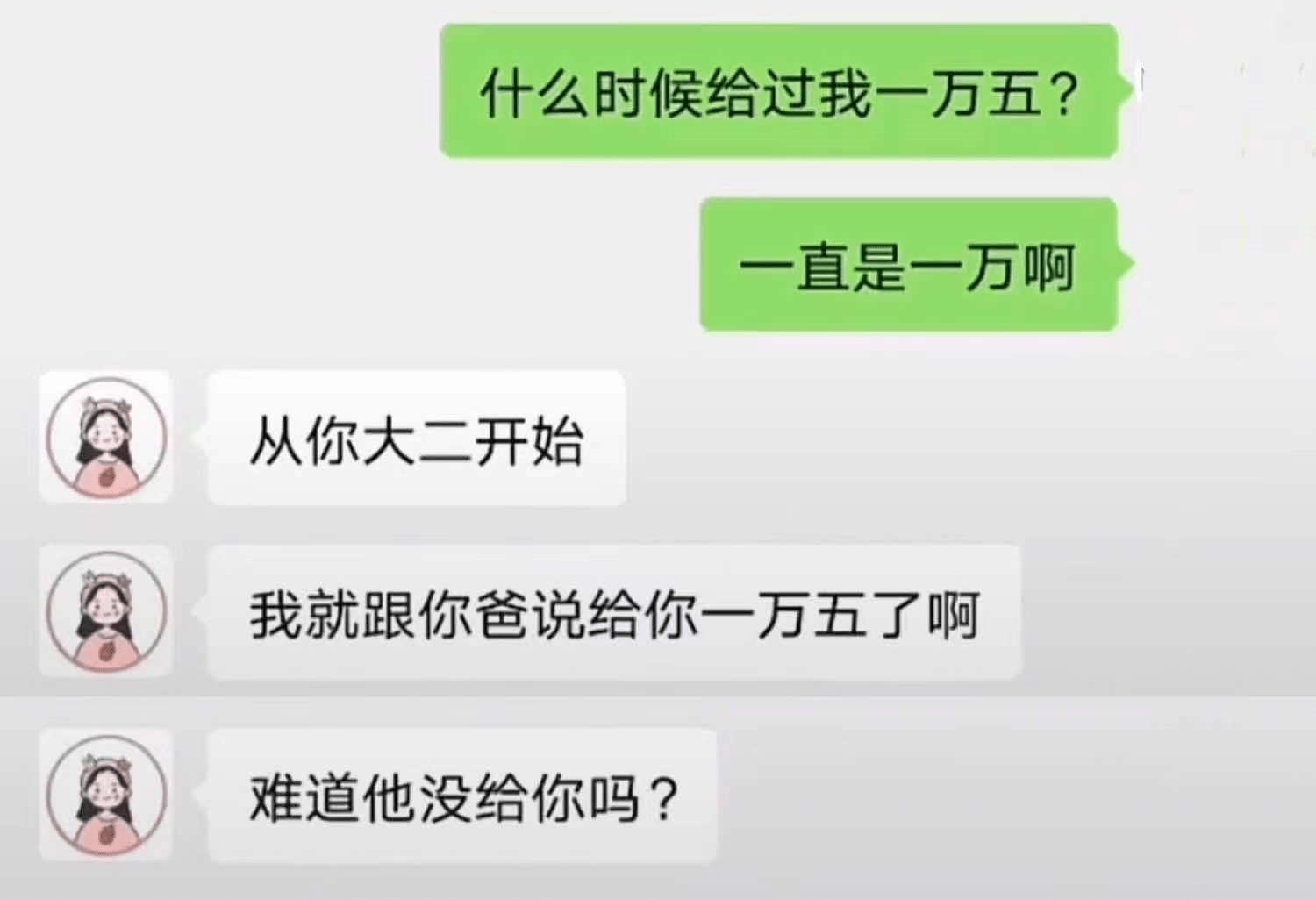 男生看聊天记录哭了(男朋友聊天开黄腔什么心理)